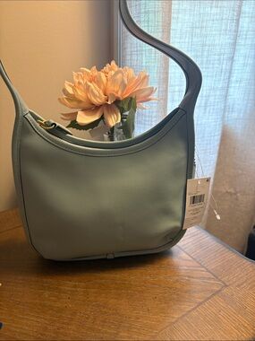 Women’s Soft Hobo Shoulder Bag in Sage Green